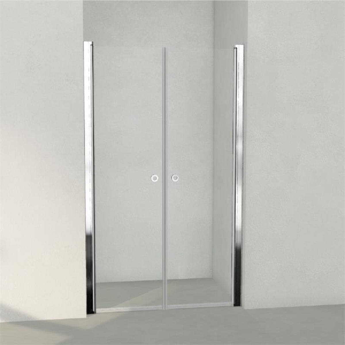 INR Dusjnisje LINC 3 Måltilpasset Krom / Måltilpasset / Klart glass INR Iconic Nordic Rooms Dusjnisje INR-50302300