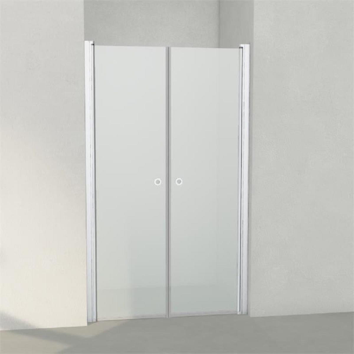 INR Dusjnisje LINC 3 Måltilpasset Matt aluminium / Måltilpasset / Frostet glass INR Iconic Nordic Rooms Dusjnisje INR-50310900