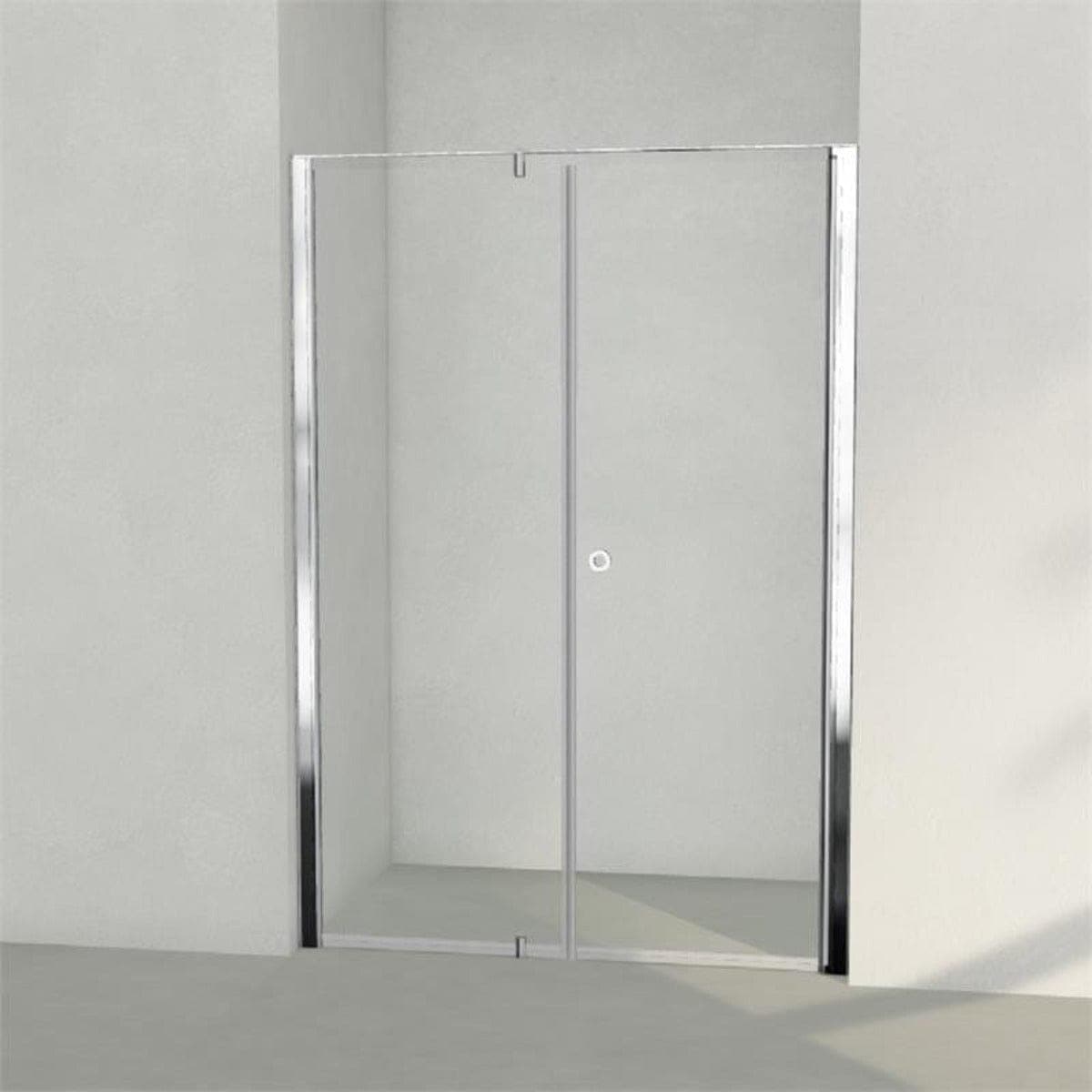 INR Dusjnisje LINC 4 Måltilpasset Krom / Måltilpasset - høyre / Timeless klart glass INR Iconic Nordic Rooms Dusjnisje INR-504211300