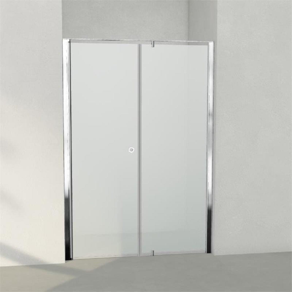 INR Dusjnisje LINC 4 Måltilpasset Krom / Måltilpasset - venstre / Frostet glass INR Iconic Nordic Rooms Dusjnisje INR-504110300