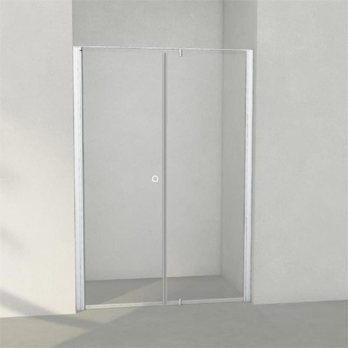 INR Dusjnisje LINC 4 Måltilpasset Matt aluminium / Måltilpasset / Grått glass INR Iconic Nordic Rooms Dusjnisje INR-50403900