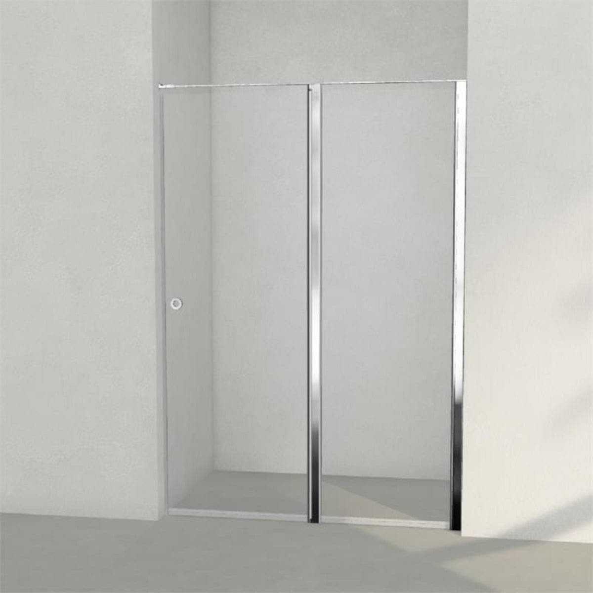 INR Dusjnisje LINC 5 Måltilpasset Krom / Måltilpasset - høyre / Grått glass INR Iconic Nordic Rooms Dusjnisje INR-505203300