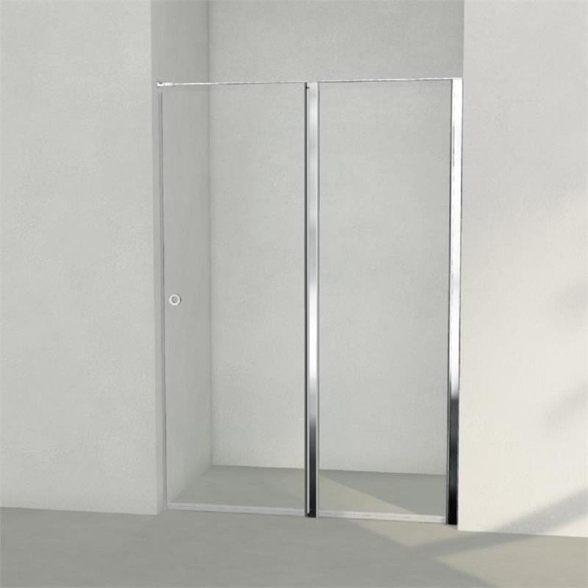 INR Dusjnisje LINC 5 Måltilpasset Krom / Måltilpasset - høyre / Timeless klart glass INR Iconic Nordic Rooms Dusjnisje INR-505211300