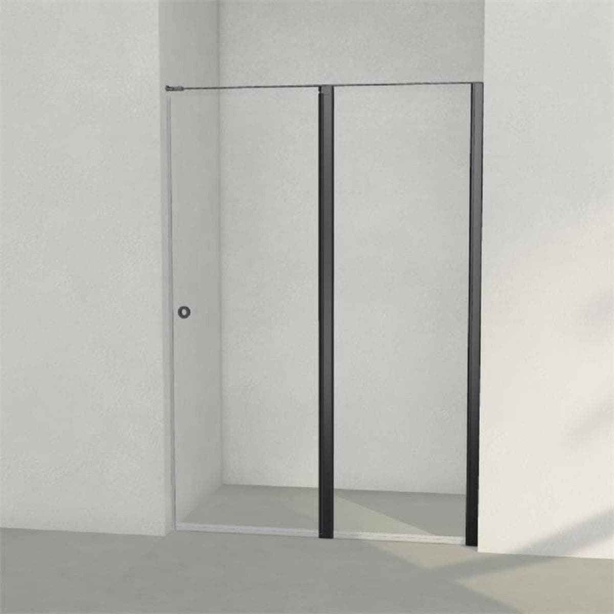 INR Dusjnisje LINC 5 Måltilpasset Svart matt / Måltilpasset - høyre / Timeless klart glass INR Iconic Nordic Rooms Dusjnisje INR-505211100