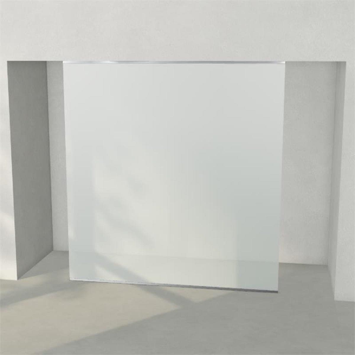 INR Dusjvegg ARC 43 Frame Plus Måltilpasset Krom / Måltilpasset / Frostet glass INR Iconic Nordic Rooms Dusjvegg INR-143310300