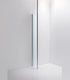 INR Dusjvegg BASIC PRO Nelson Krom / 40cm / Klart glass INR Iconic Nordic Rooms Dusjvegg INR-31202340