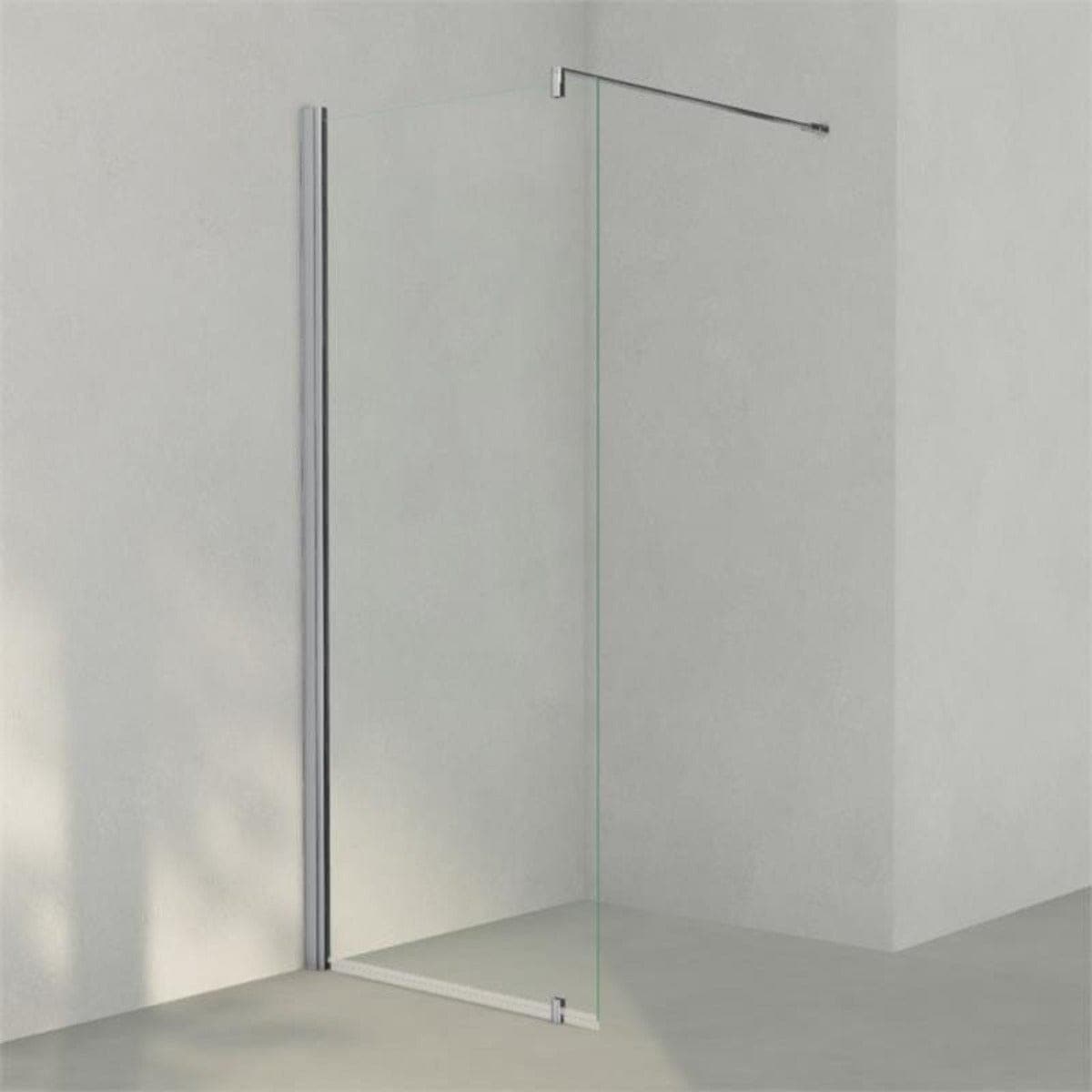 INR Dusjvegg LINC 20 Original Krom / 87,5cm / Klart glass INR Iconic Nordic Rooms Dusjvegg INR-520002390
