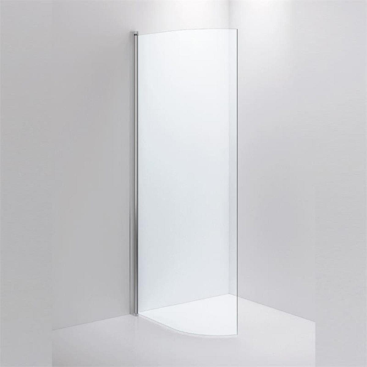 INR Dusjvegg LINC JOSEPHINE B78 og B88cm Krom / 88cm / Klart glass INR Iconic Nordic Rooms Dusjvegg INR-55802390