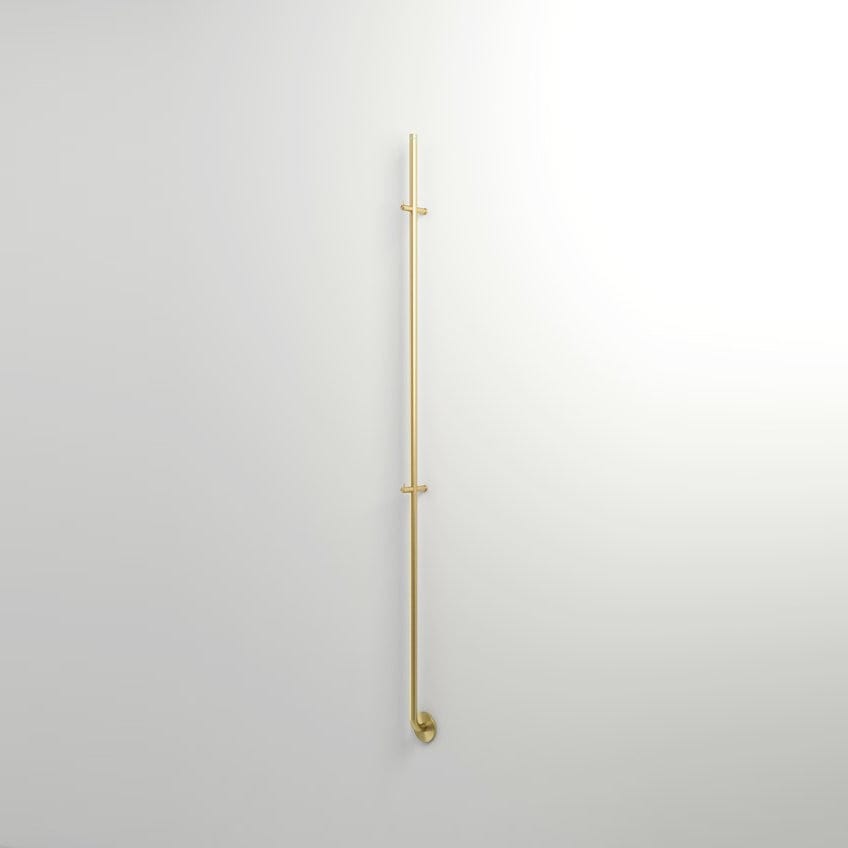 INR Iconic Nordic Rooms Line Håndkletørker H175cm Brushed Brass Håndkletørker strøm