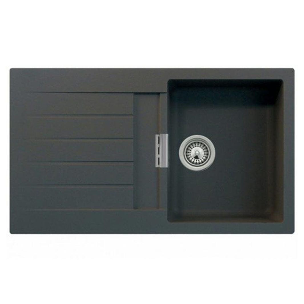 Intra Granite Primus D100 Kjøkkenvask Onyx svart Intra Kjøkkenvask AH-6320534