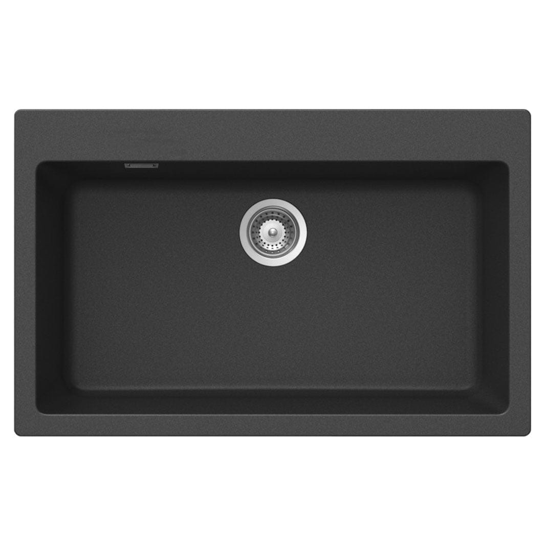 Intra Granite Primus N100XL Kjøkkenvask Onyx svart Intra Kjøkkenvask AH-PRIN100XL-O