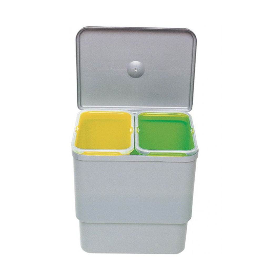 Intra Sesamo Kildesortering Gulvstående 2x8 liter Intra Kildesortering AH-SESAMO2