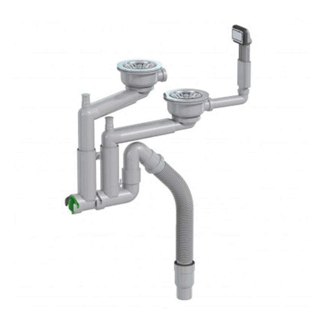 Intra Smartloc E Kjøkkenvannlås Rektangulært Intra Vannlås AH-783071