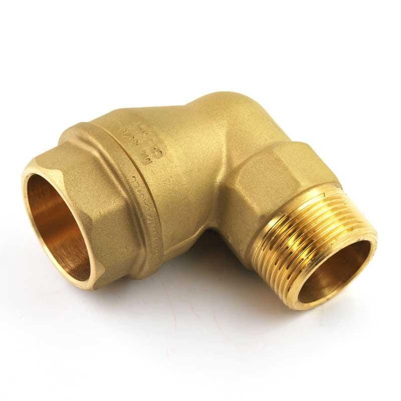 Isiflo Albu med Utvendig Gjenger 20mmx1/2" Isiflo Albue PE AH-2562024