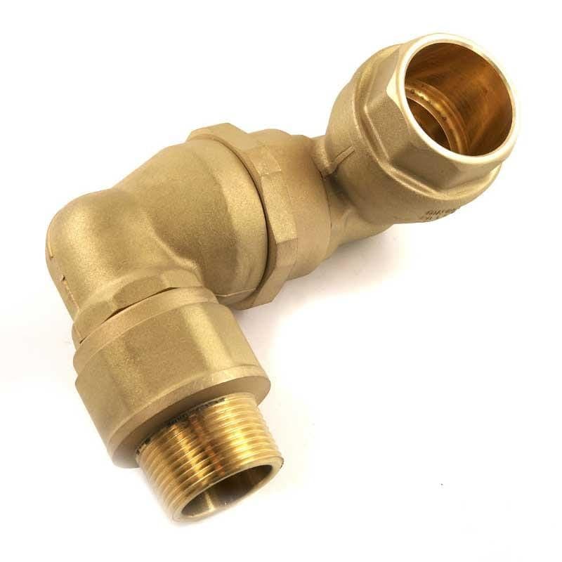 Isiflo Dreibar Dobbelalbu Type 229 32mmx1 1/2" Isiflo Albue PE AH-2563091