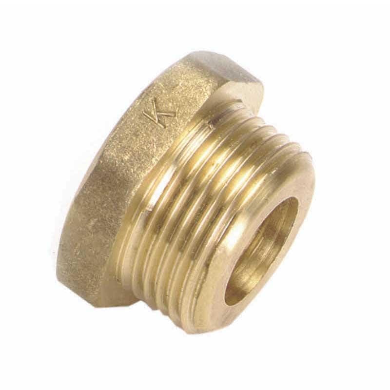 Isiflo Messing Overgangsnippel 1 1/2"x1 1/4" Isiflo Overgangsnippel AH-5020441