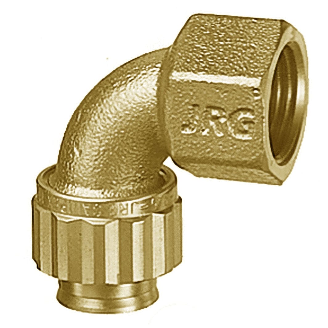 JRG Sanipex Albue med Innvendig Gjenge 1/2"x12mm JRG Sanipex Rørdeler tappevann AR-5112194