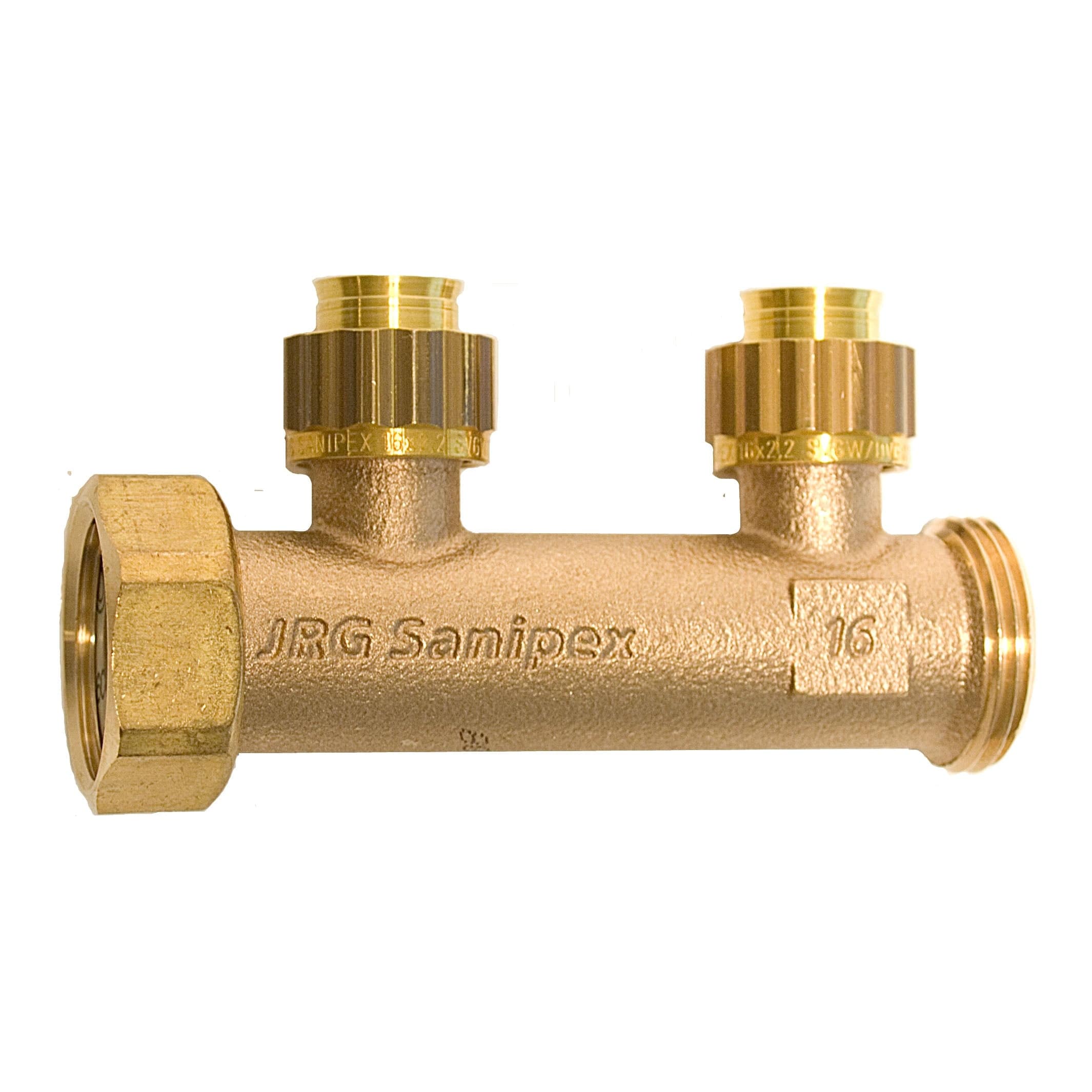 JRG Sanipex Fordeler 2 Uttak 12mm JRG Sanipex Fordeler tappevann AR-5111763