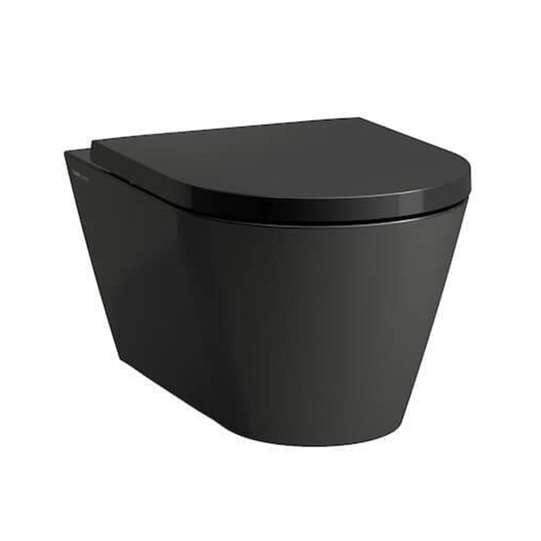 Kartell by Laufen Veggskål Rimless - uten sete Svart matt Laufen Vegghengt toalett LA-6157323