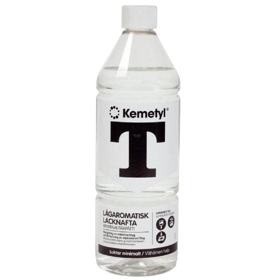 Kemetyl White Spirit Lavaromat 1-4 liter Kemetyl Rengjøringsmidler