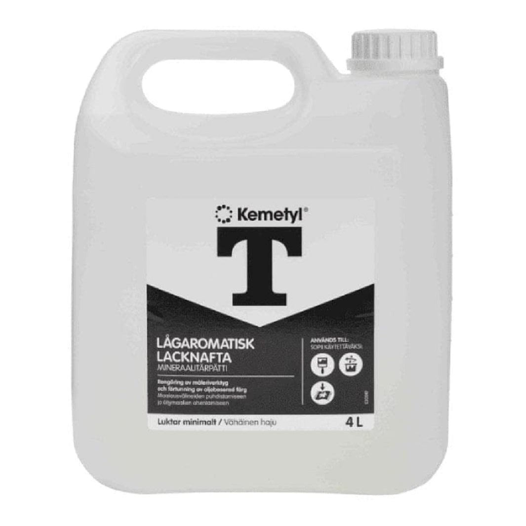 Kemetyl White Spirit Lavaromat 1-4 liter Kemetyl Rengjøringsmidler