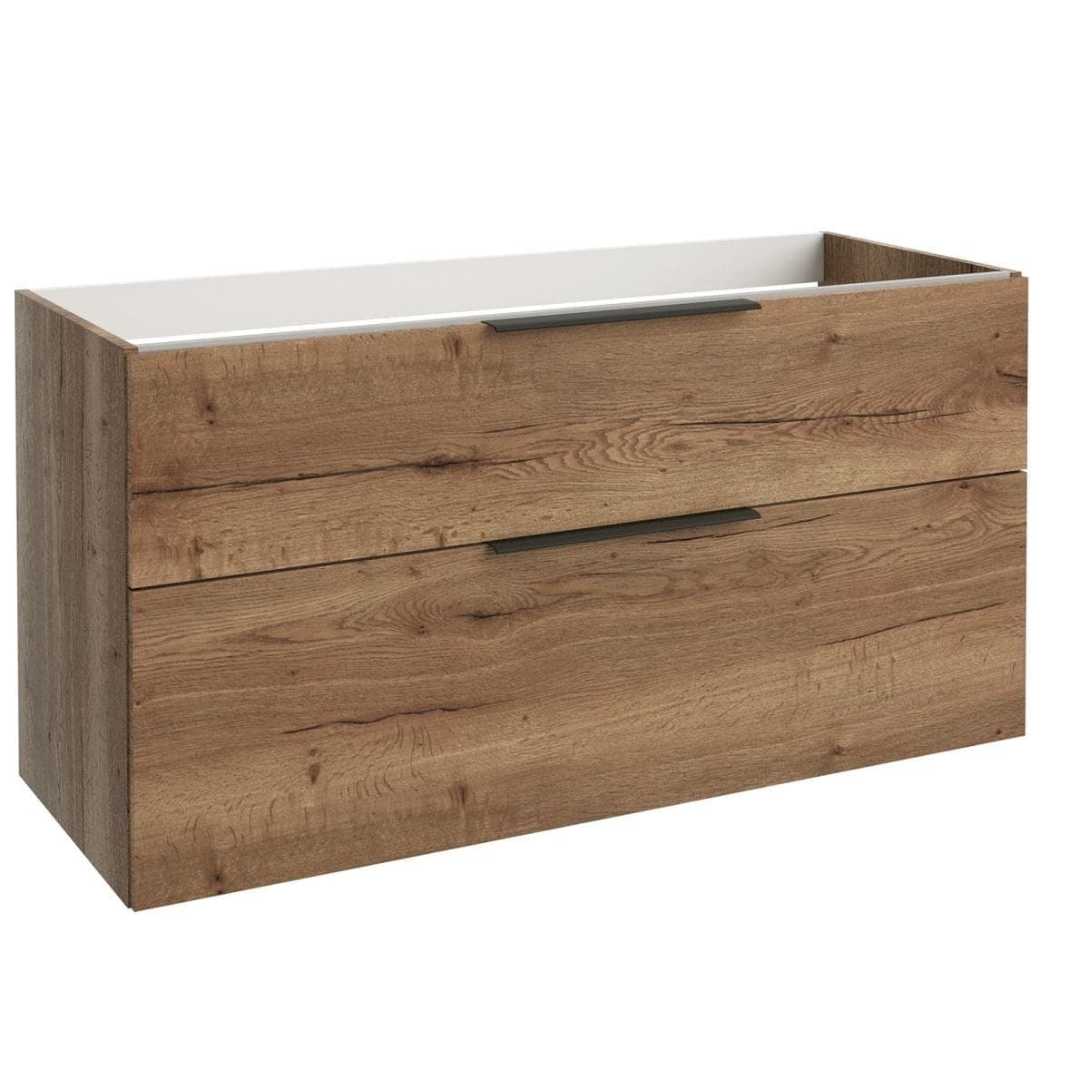 Korsbakken Big Servantskap 2 Skuffer Eik / 120cm dobbel Korsbakken Servantskap KO-330165121