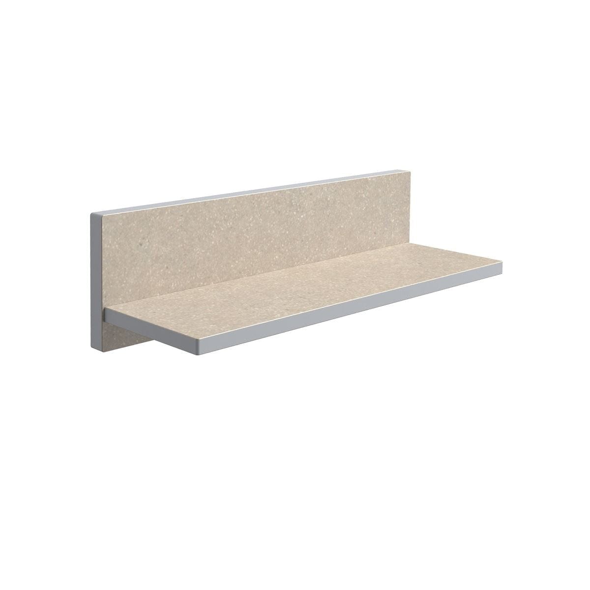 Korsbakken Hylle HPL L30-60cm Sandfarget / 30cm Korsbakken Baderomshylle KO-515580030