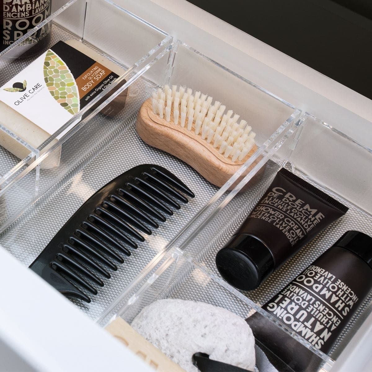 Korsbakken Skuffeinndeler plexiglass sett for 60-120cm skuff 120cm dobbel Korsbakken Tilbehør møbler KO-515100121