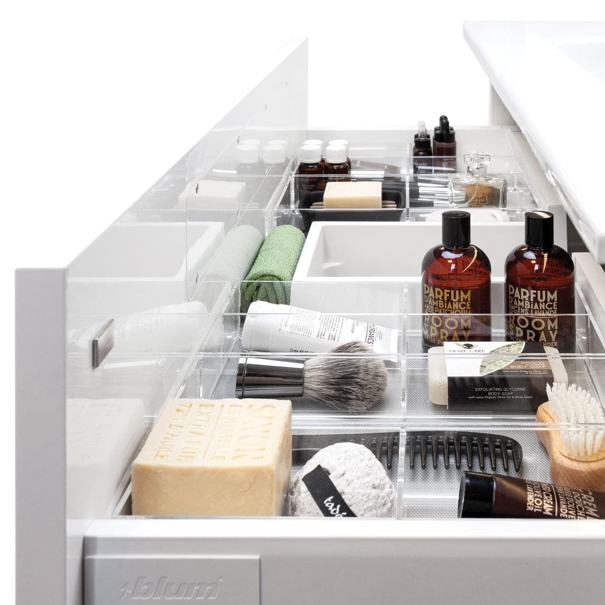 Korsbakken Skuffeinndeler plexiglass sett for 60-120cm skuff 120cm Korsbakken Tilbehør møbler KO-515100120