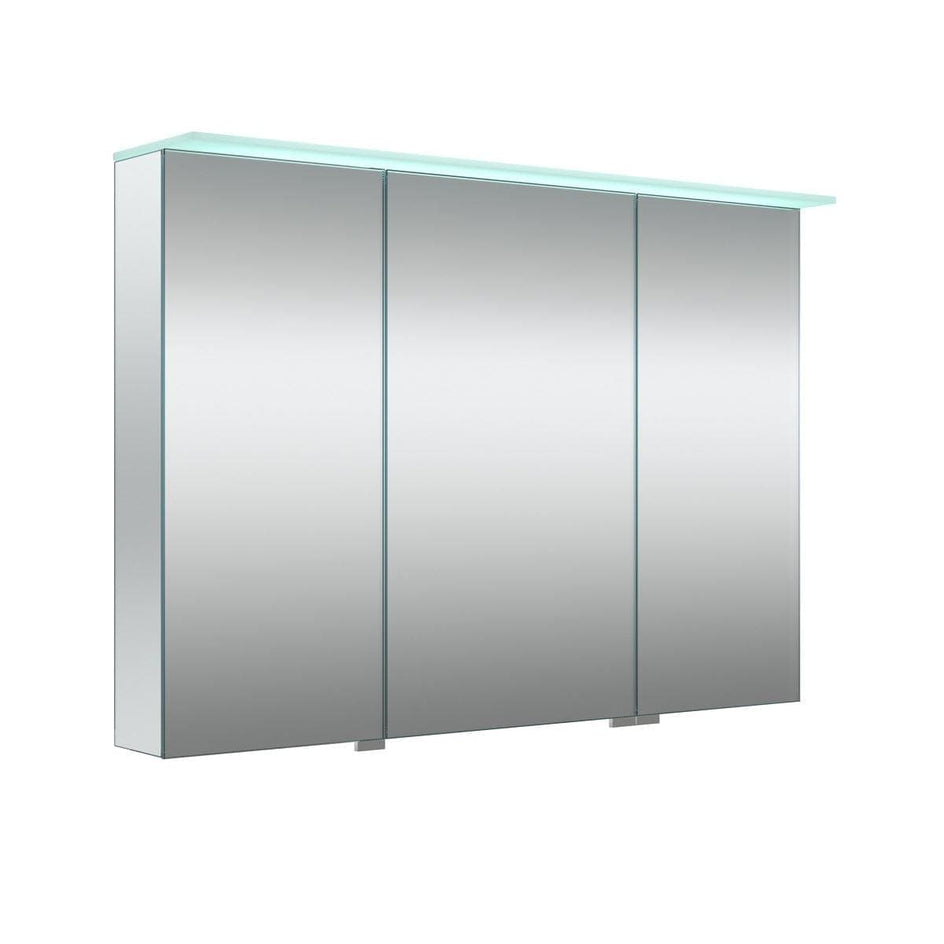 Korsbakken Vetro speilskap med lystopp og underbelysning 100cm Korsbakken Speilskap KO-108220100