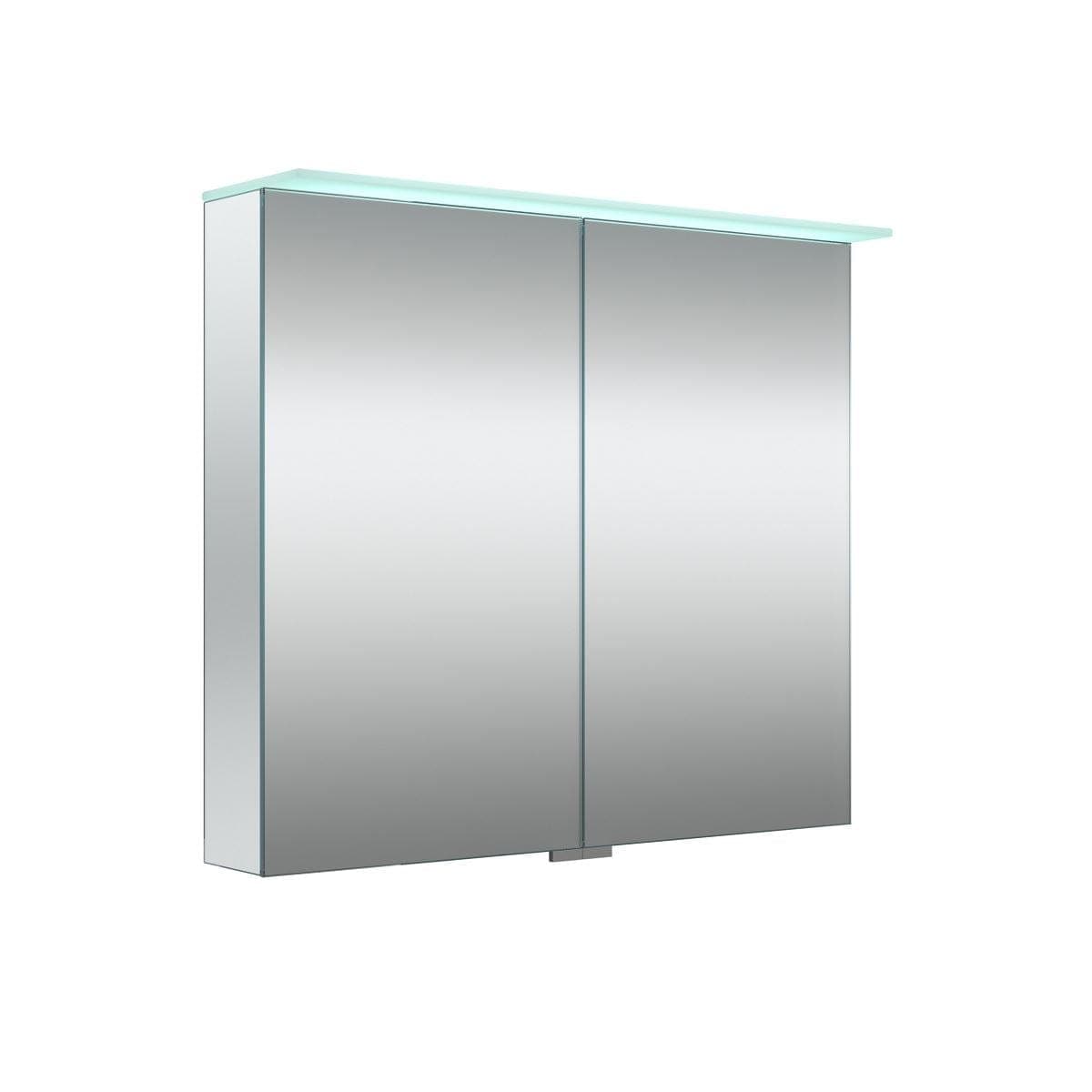 Korsbakken Vetro Universal Speilskap med Lystopp og Underbelysning 80cm Speilskap