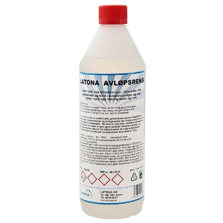 Latona Avløpsrens 1 liter for tett sluk og rør