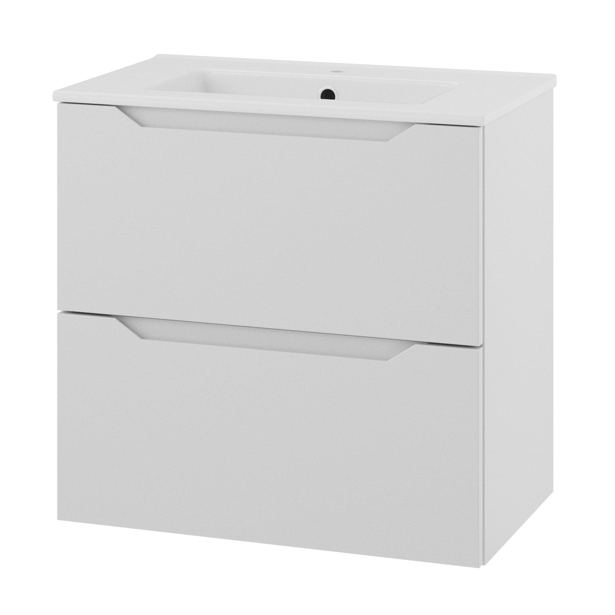 Linn Bad Emma Smal D35cm Servantskap Hvit matt / 60cm Linn Bad Servantskap LB-137106