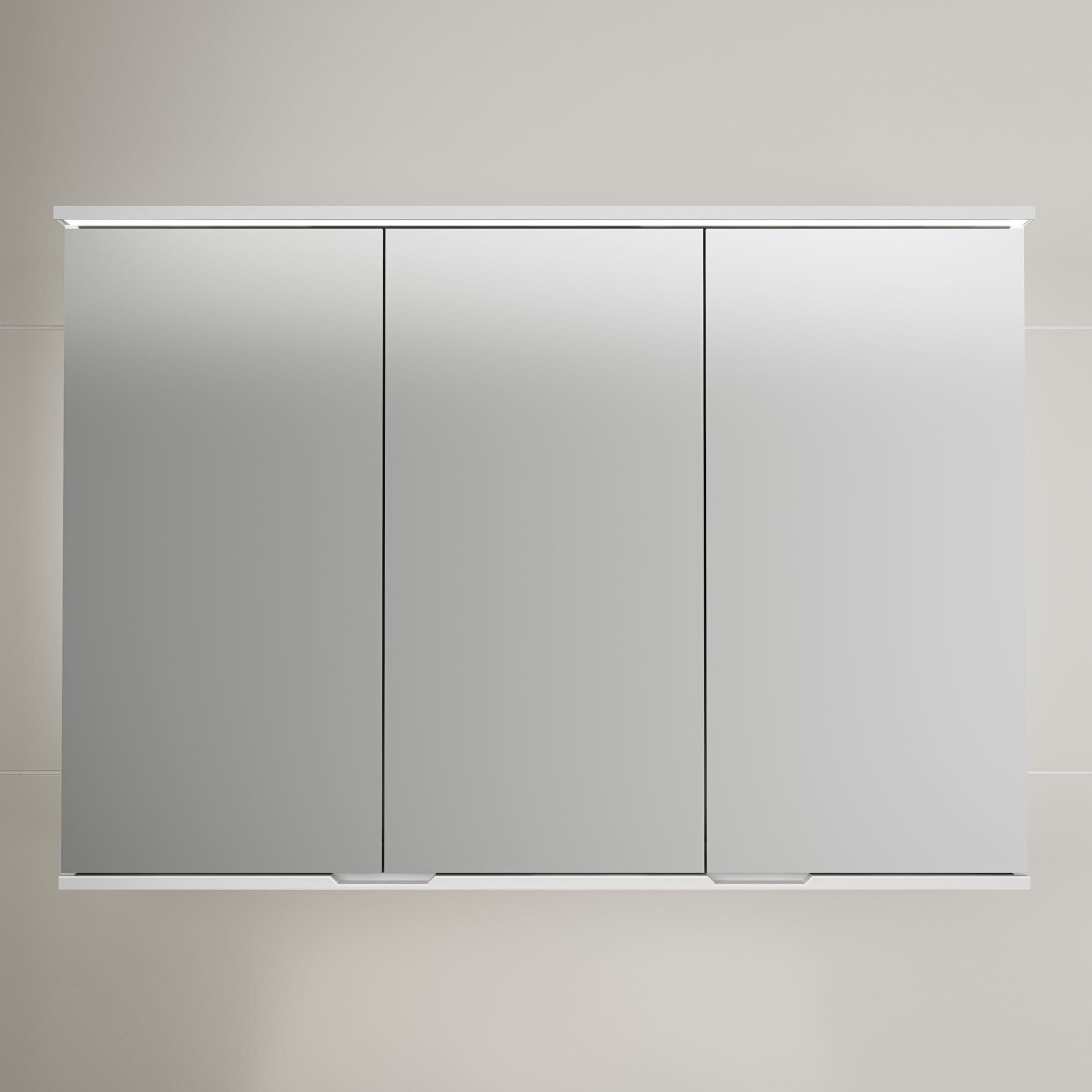 Linn Bad Hilde Speilskap med overlys og stikk Hvit matt / 120cm Linn Bad Speilskap LB-300175