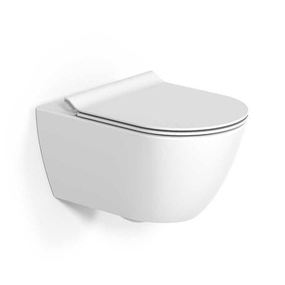 Macro GSI Pura Open Veggskål - SC/QR sete inkludert Macro Design Vegghengt toalett MA-6290374