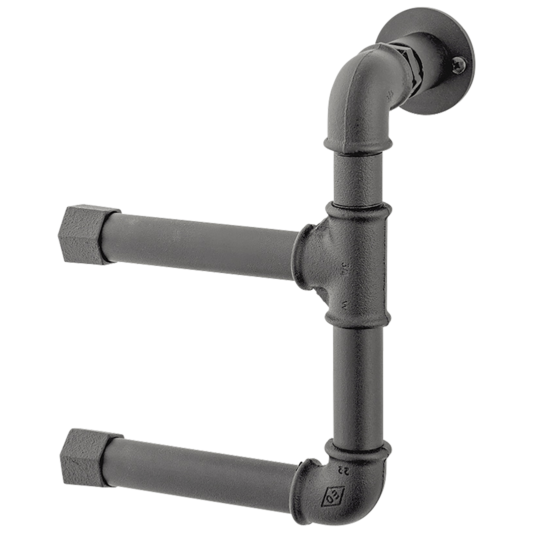 Mora Garden Dorullholder Dobbel Stålgrå Mora Toalettrullholder FM-400025