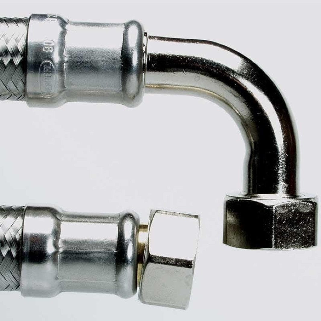 Neoperl Neoflex Trykkslange SPX 1"x1"/ 40cm Vinkel-rett