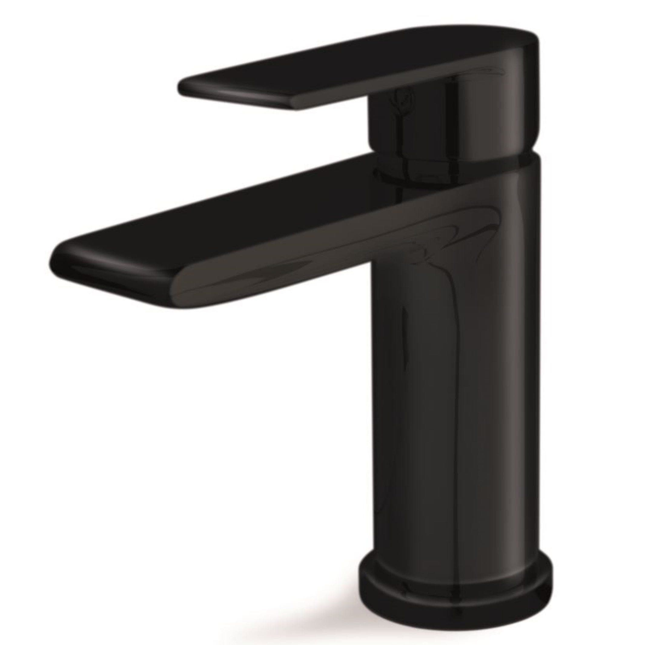 Newform Fan Servantbatteri Svart matt Newform Servantbatteri KO-7021201093