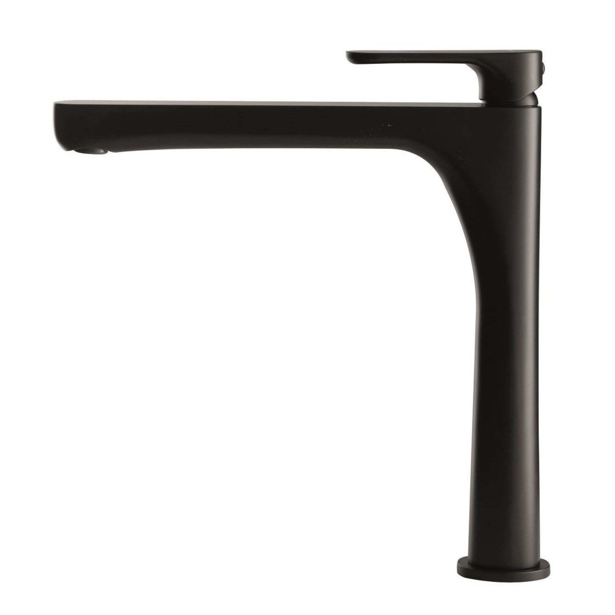 Newform Linfa II Høy Servantbatteri H276mm - for benkeplate Svart matt Newform Servantbatteri KO-6941501093