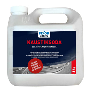 Nitor Kaustisk Soda 3kg - for innendørsbruk
