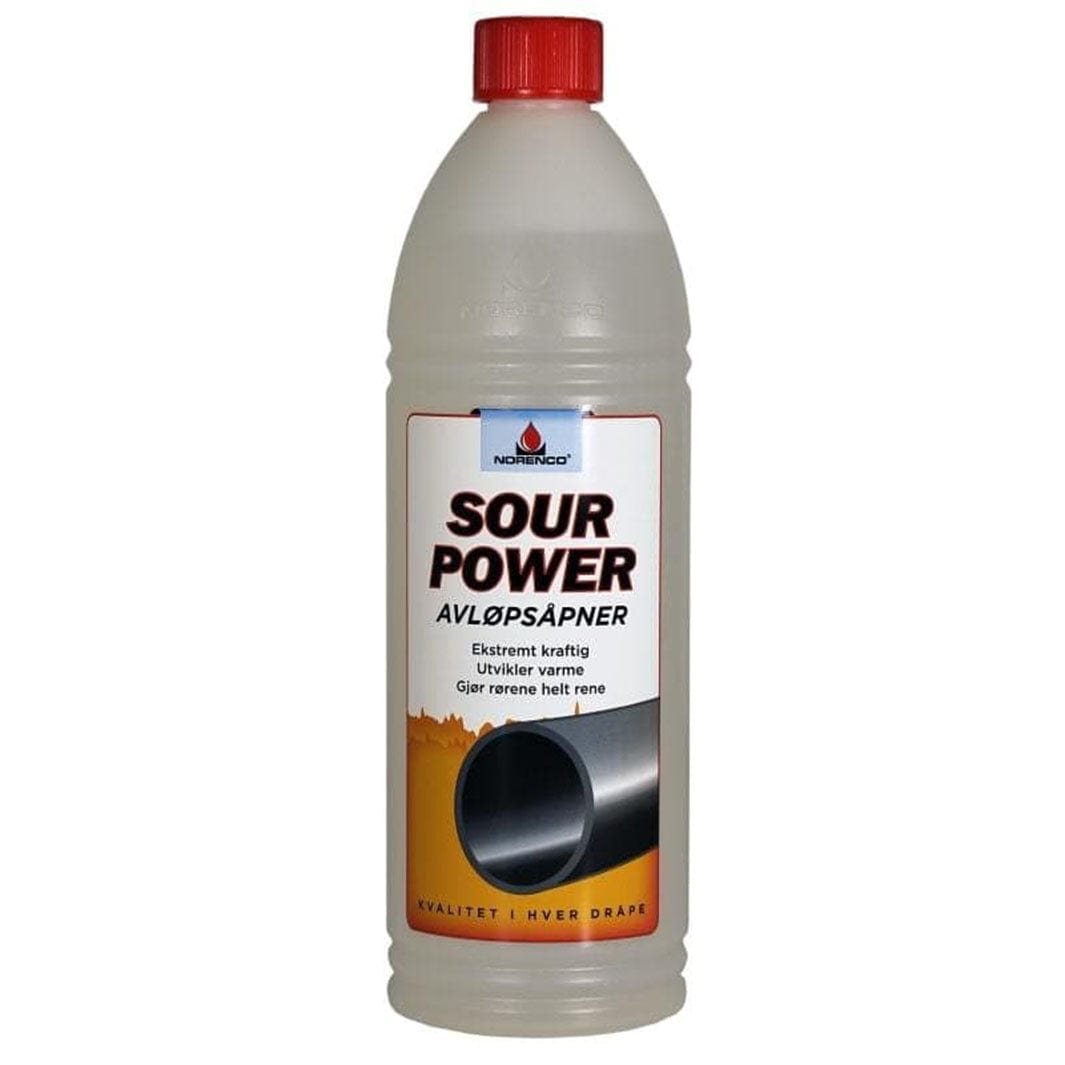 Norenco Sour Power Avløpsåpner 1 Liter - Syrebasert