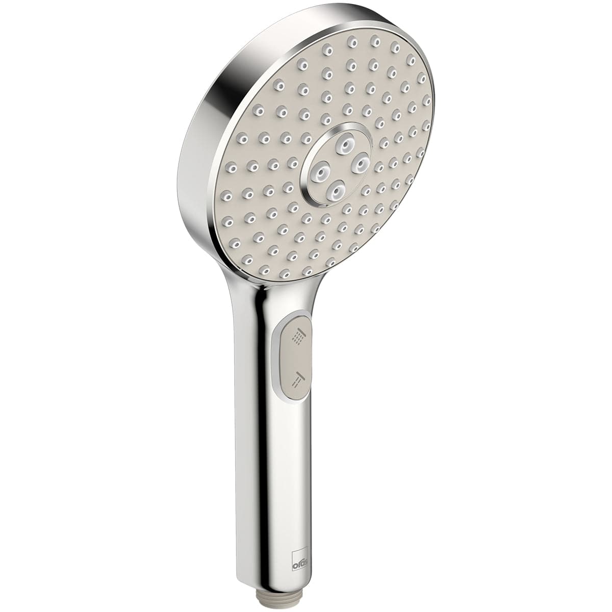 Oras Hydractiva Style Dusjhode 242401/03 Ø120mm Krom / 3-spray Oras Armatur Dusjhode OR-4204999