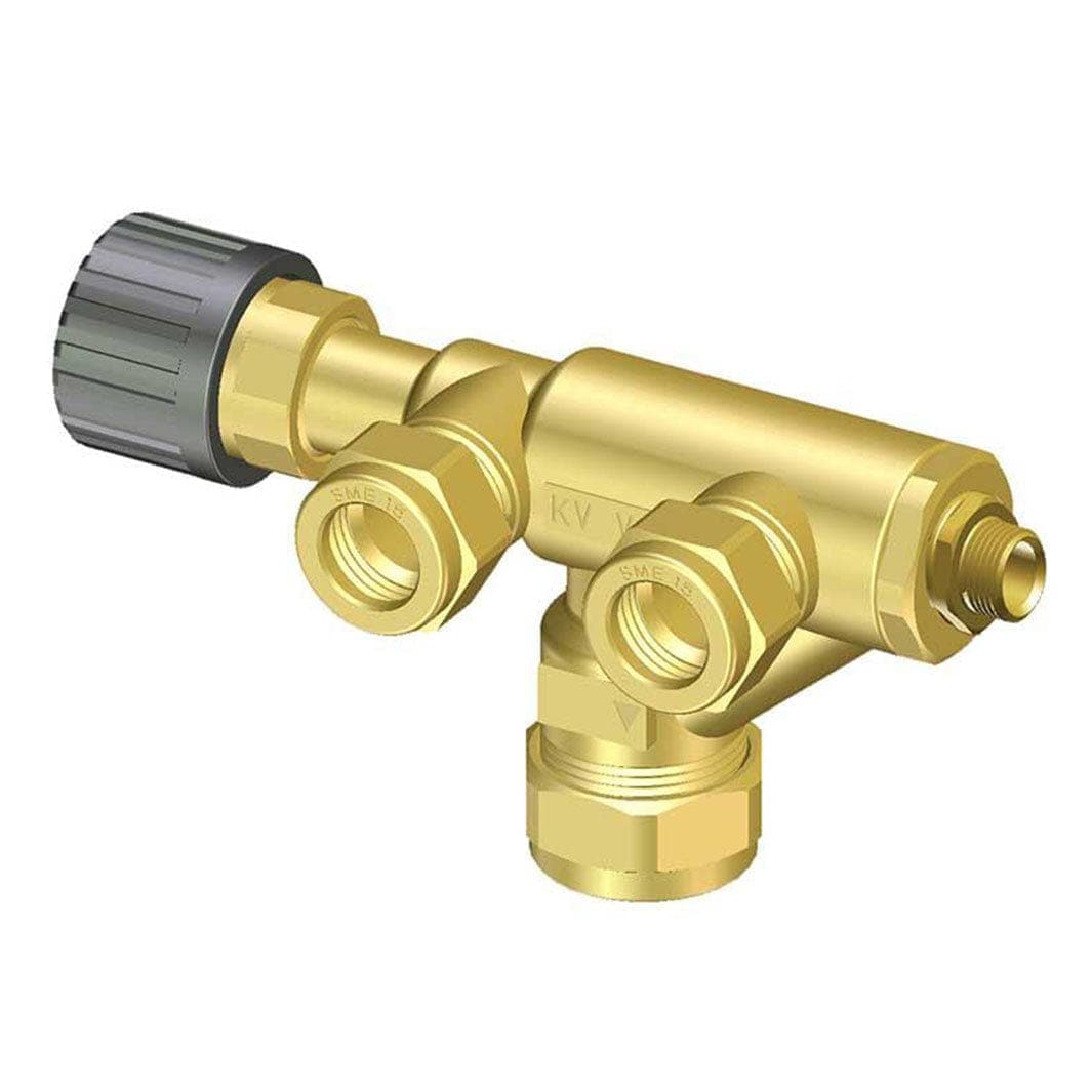 OSO Blandeventil for Toppmontasje UXE15 Termostatisk Blandeventil OSO Hotwater Reservedel varmtvannsbereder AH-8015728