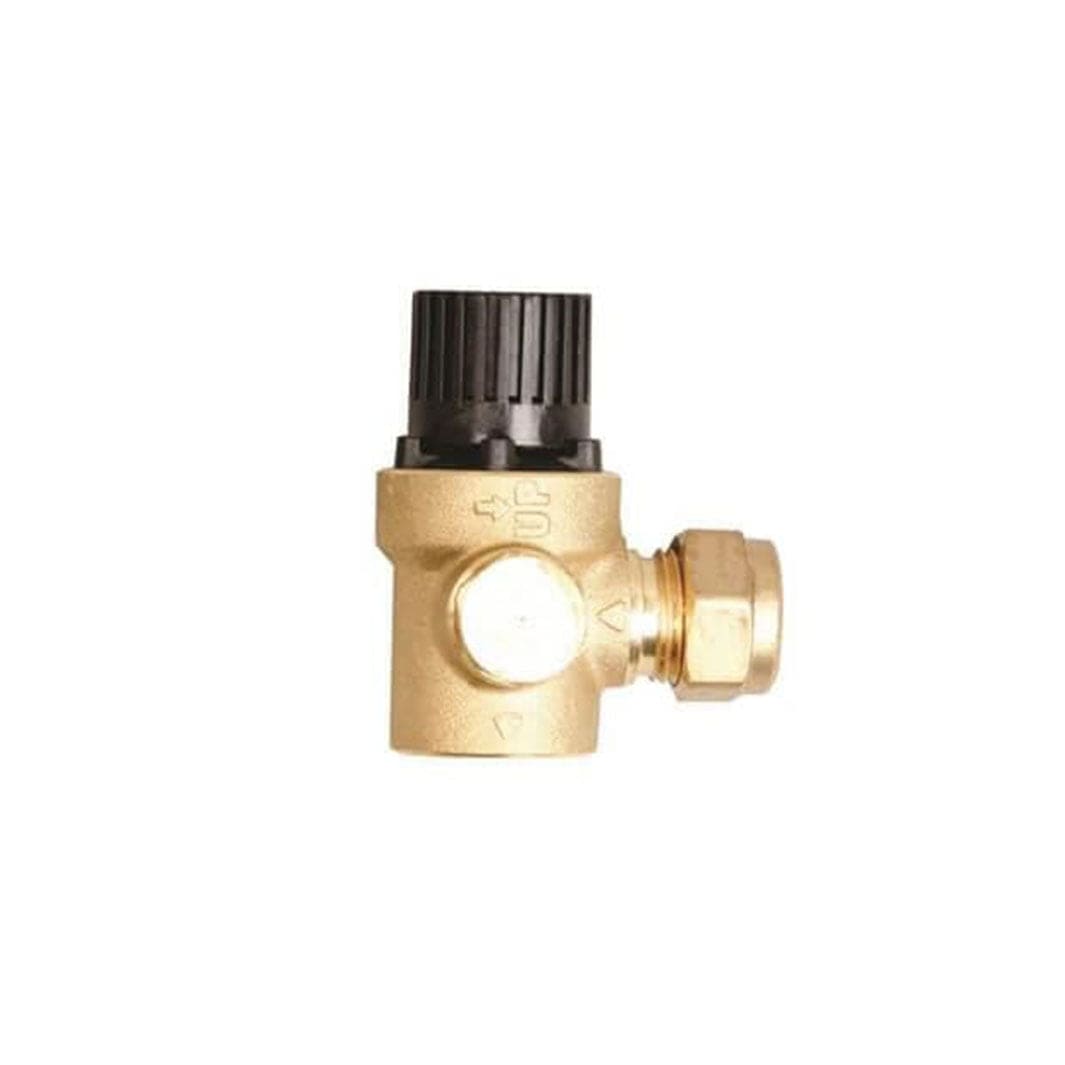 OSO Sikkerhetsventil SV2, 9 Bar, Med Avtapping OSO Hotwater Reservedel varmtvannsbereder AH-8015741