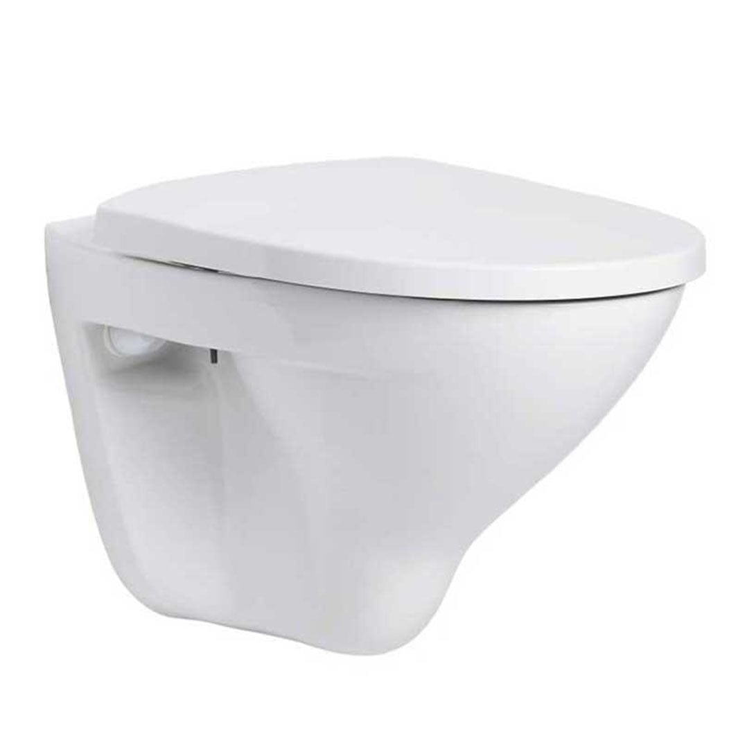 Porsgrund Seven D 78215 Veggskål - Uten Sete Hvit Vegghengt toalett