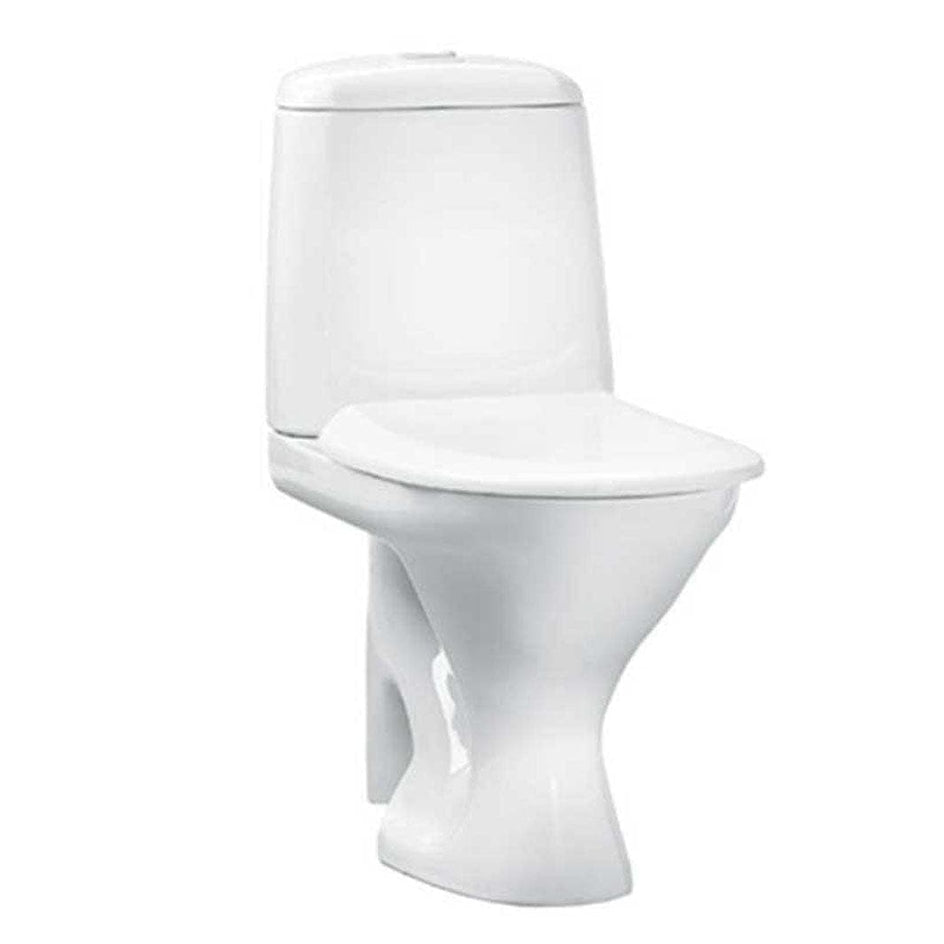 Porsgrund Trevi Basic Toalettpakke Hvit Porsgrund Gulvstående toalett BUN-6002122