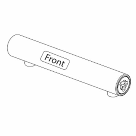 Pressalit Konsollrør Hvit