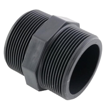 PVC Ansatsnippel utvendig gjenget