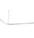 Safir Dusjforhengstang 90x90cm Vinkel Hvit Arrow Dusjforheng AH-7550061