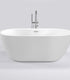 Sanipro ALFA Frittstående badekar 165 Hvit / 165cm Sanipro Frittstående badekar SA-2042